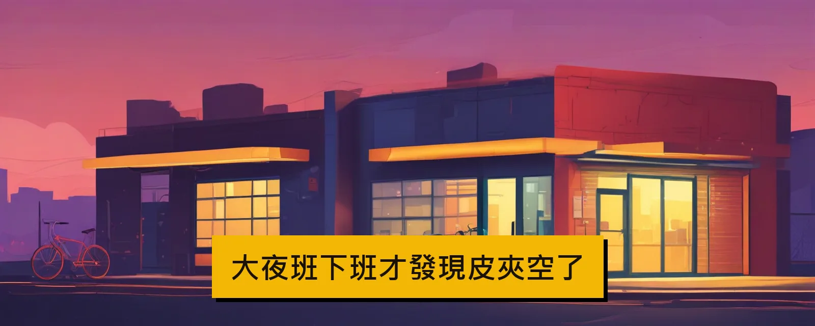 大夜班下班才發現皮夾空了