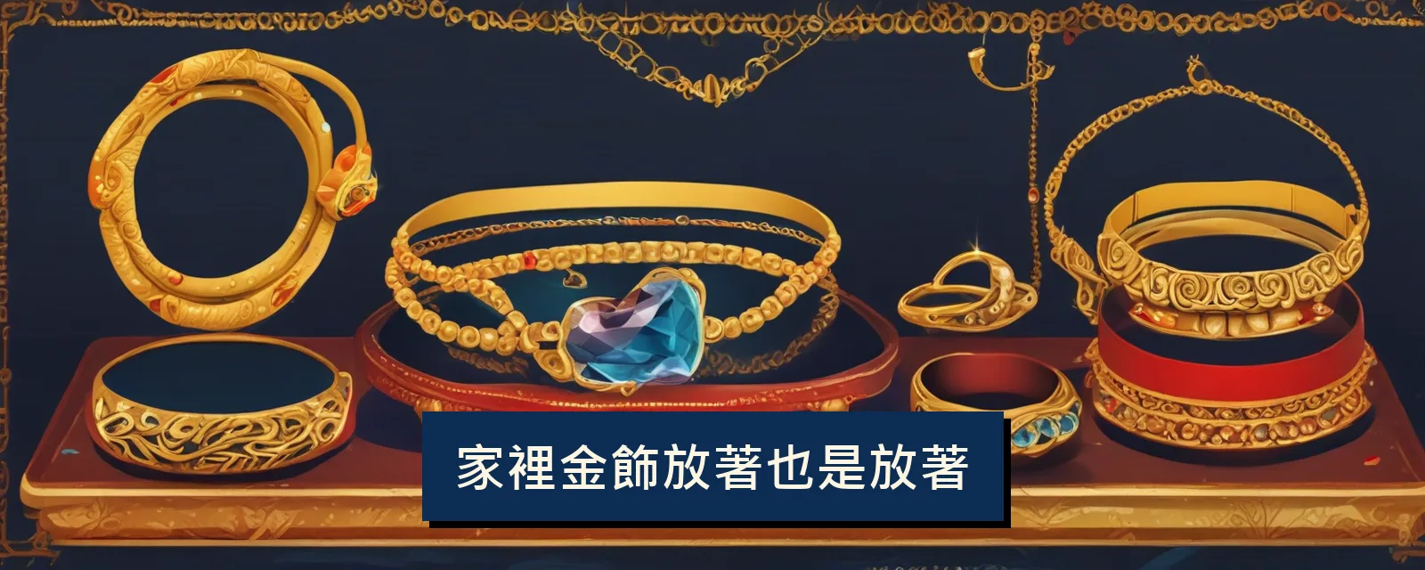 家裡金飾放著也是放著